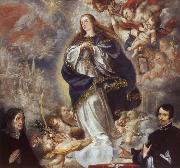 Juan de Valdes Leal The Immaculate Conception of the Virgin,with Two Donors china oil painting reproduction